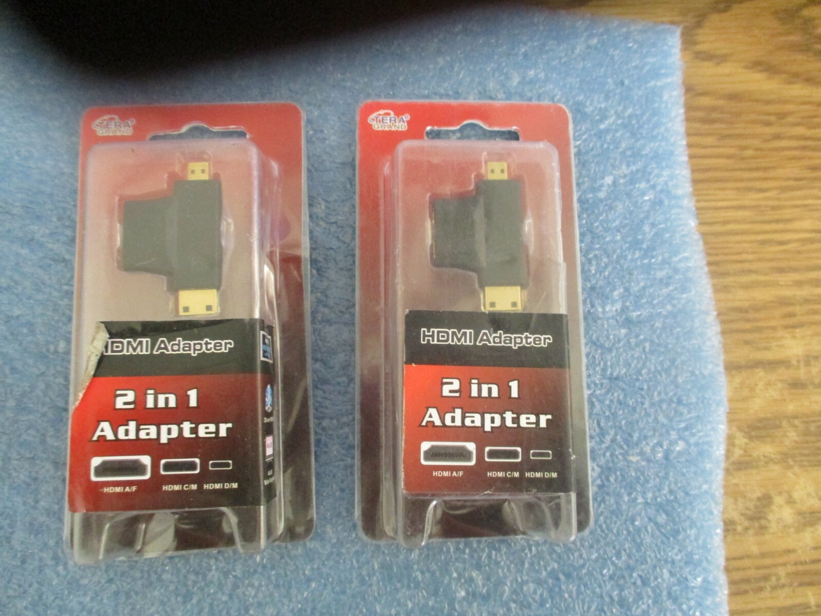 Lot of Tera Grand Model: WA68B HDMI 2 in 1. Adapters. Qty. 2. New Old Stock 