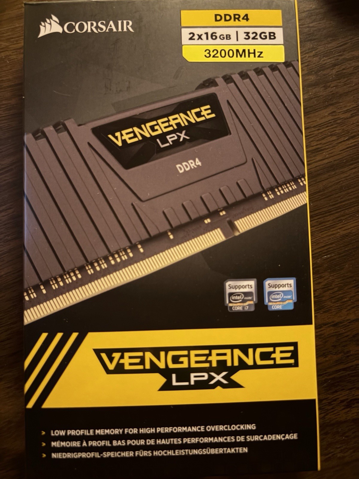 Corsair Vengeance LPX DDR4 32GB (2x16GB) 3200MHz DIMM RAM Kit