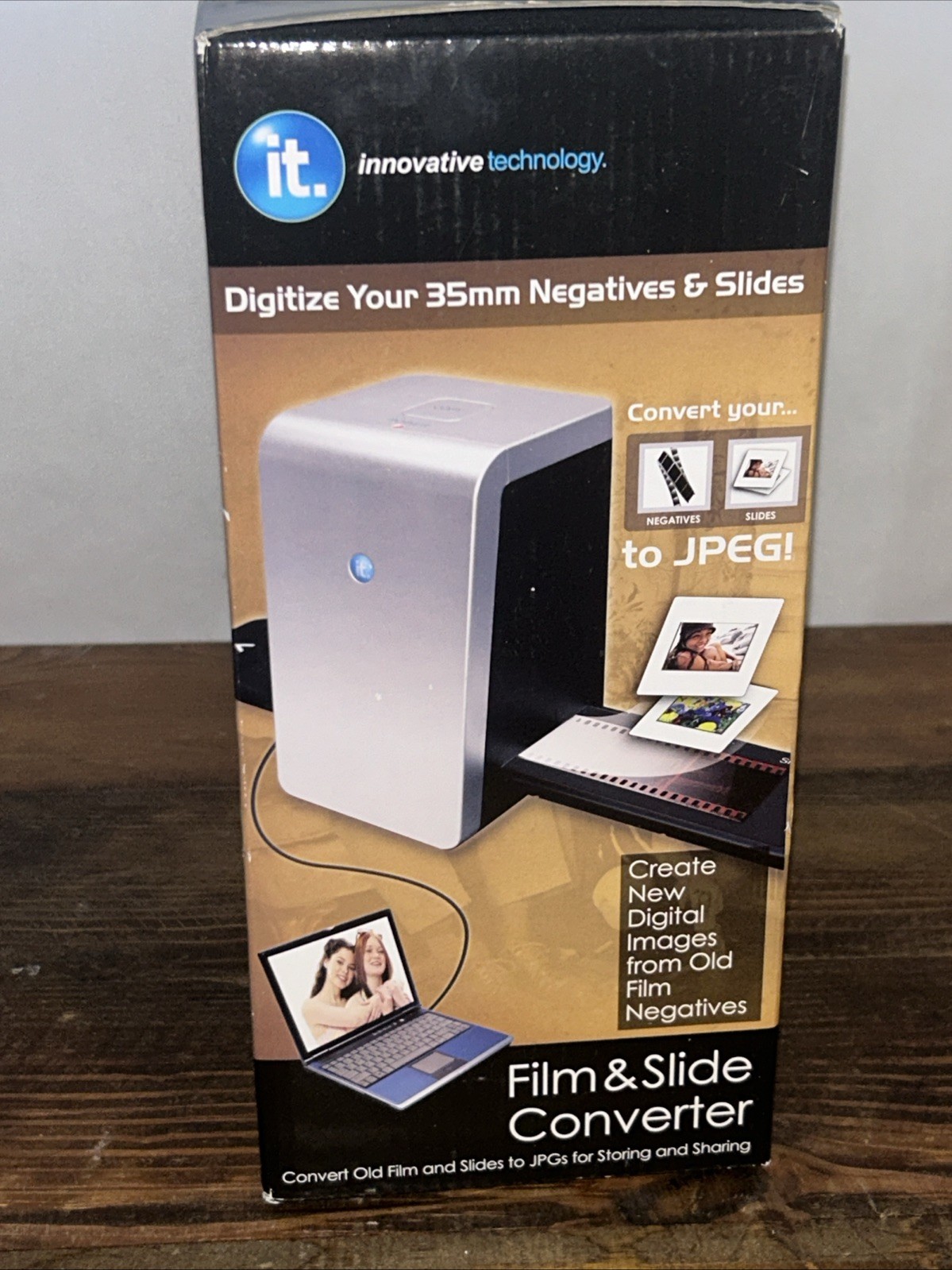 Innovative Technology Film and Slide Converter New in Box