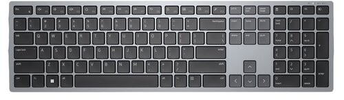 Dell (Dell 02V4C) KB700 Multi-device Non-backlit Wireless Keyboard KB700-GY-R-US