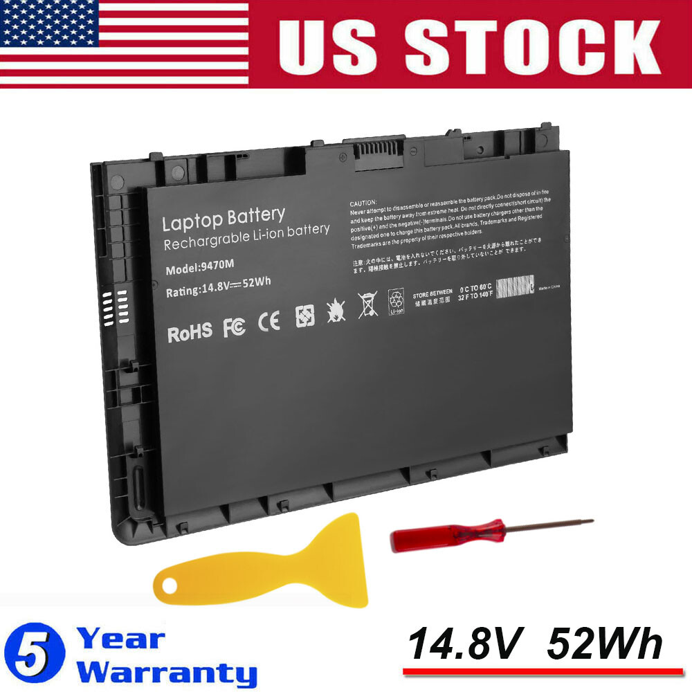 ✅BT04XL Laptop Battery for HP EliteBook Folio 9470M 9480M HSTNN-DB3Z 687945-001