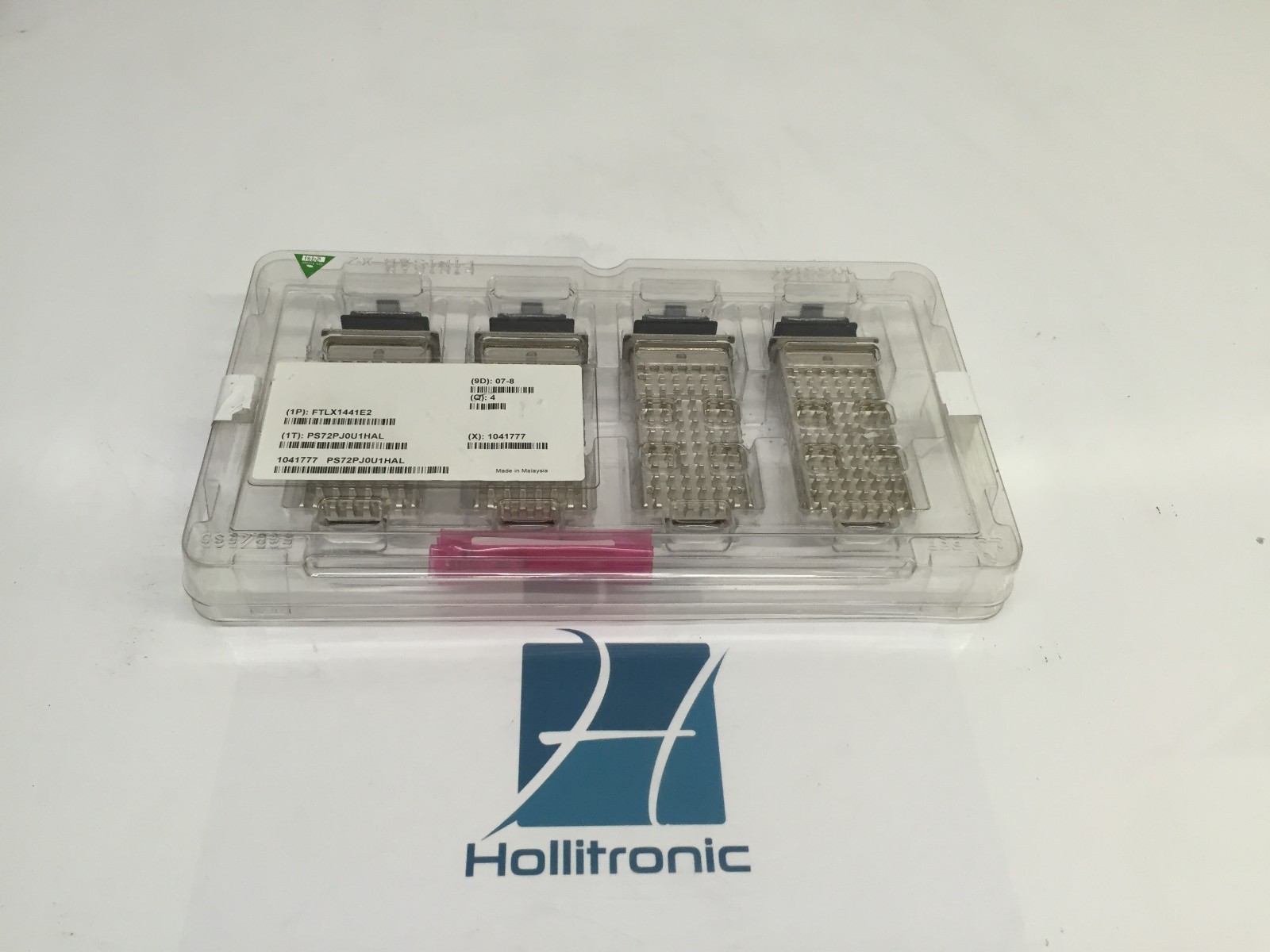 NEW LOT OF 4 Finisar FTLX1441E2 10Gbase-LR 1310nm LW Optical Transceiver