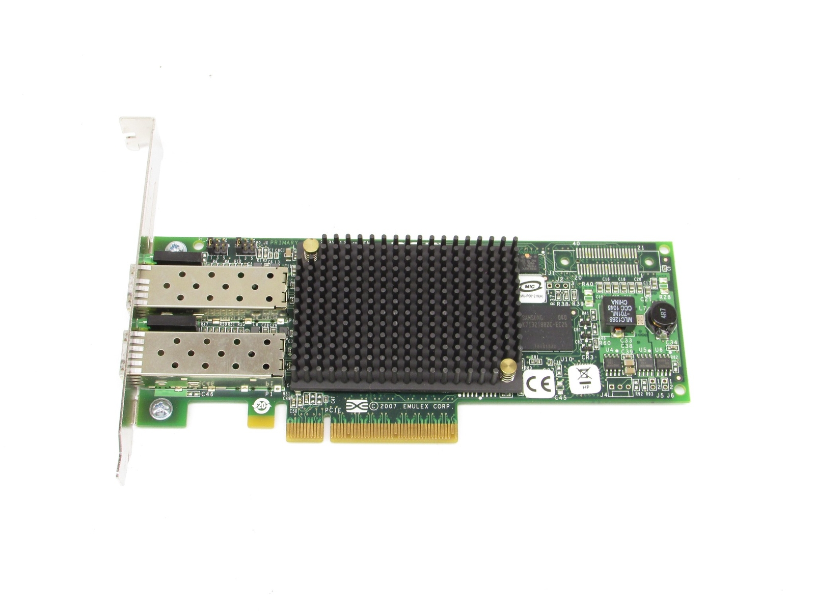 HP Emulex 489193-001 PCI Express 8Gb Dual-Port FC HBA Host Bus Adapter Card