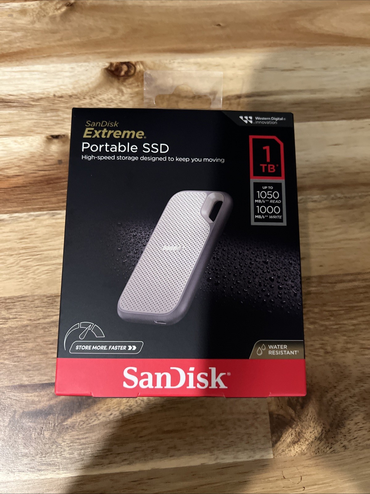 New SanDisk 1TB Extreme External Portable SSD Storage USB-C - Sealed in Box