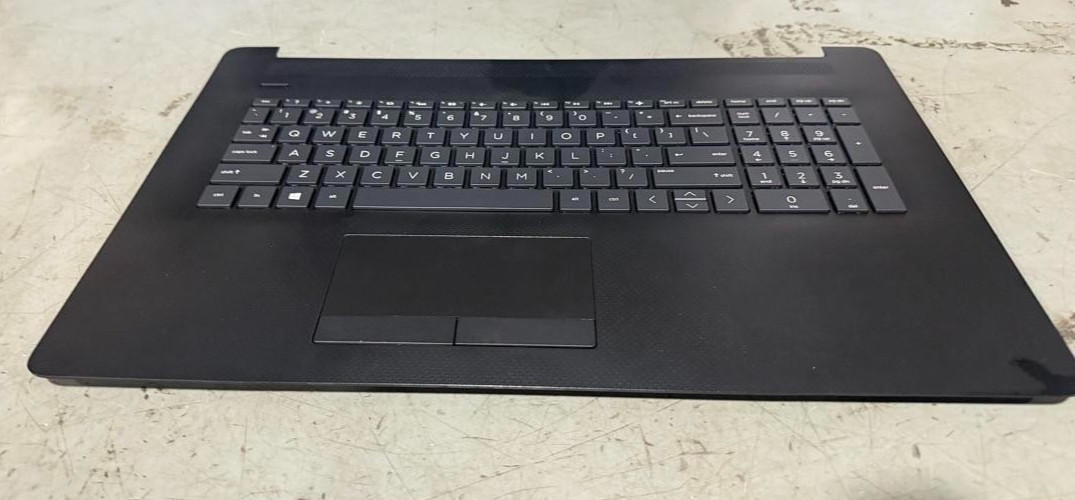 Laptop Palmrest Keyboard Backlit With Touchpad For HP 17BY 17-BY 17-CA Black