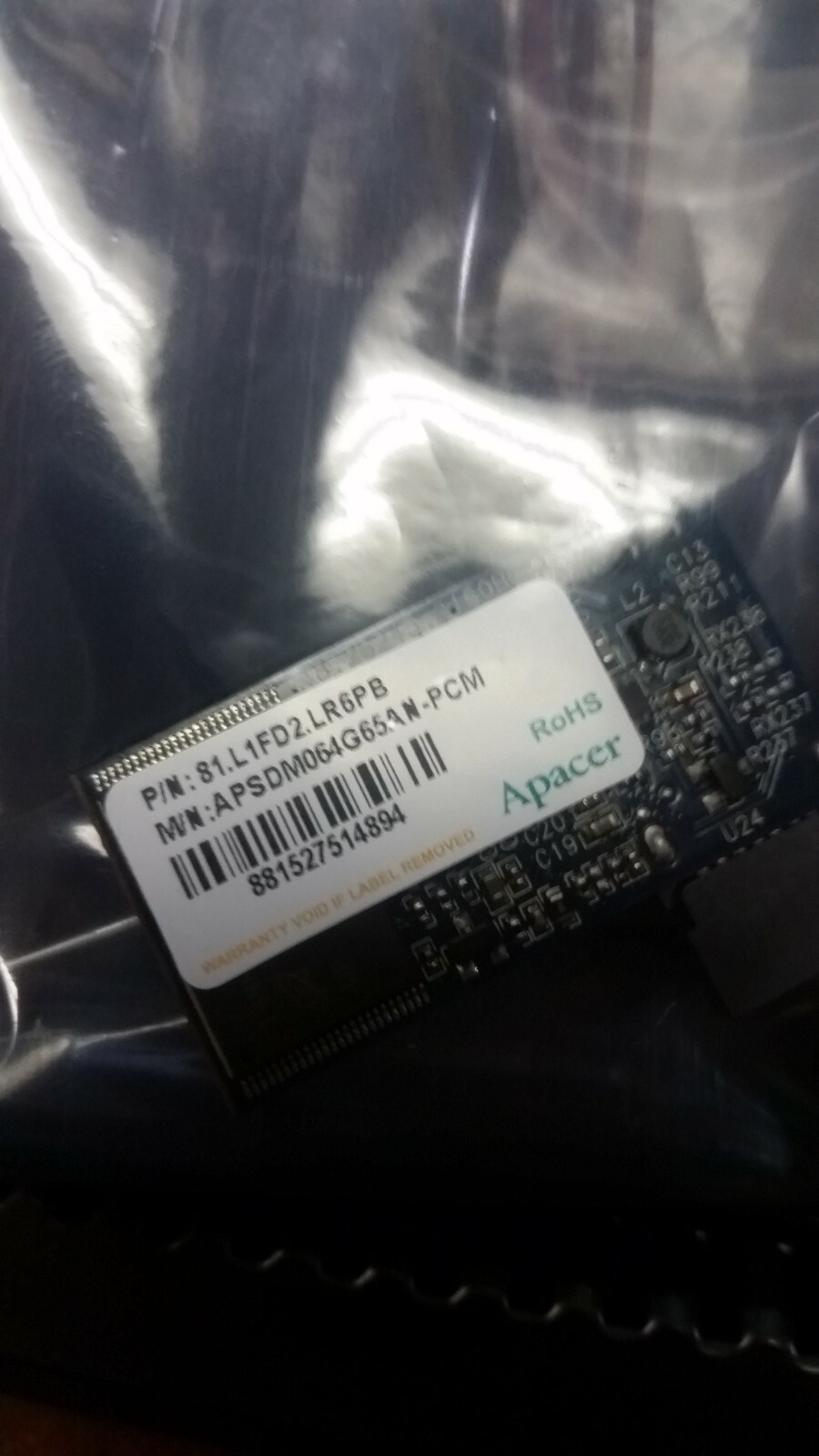 Apacer 64Gb SATA Module SSD 81.L1FD2.LR6PB