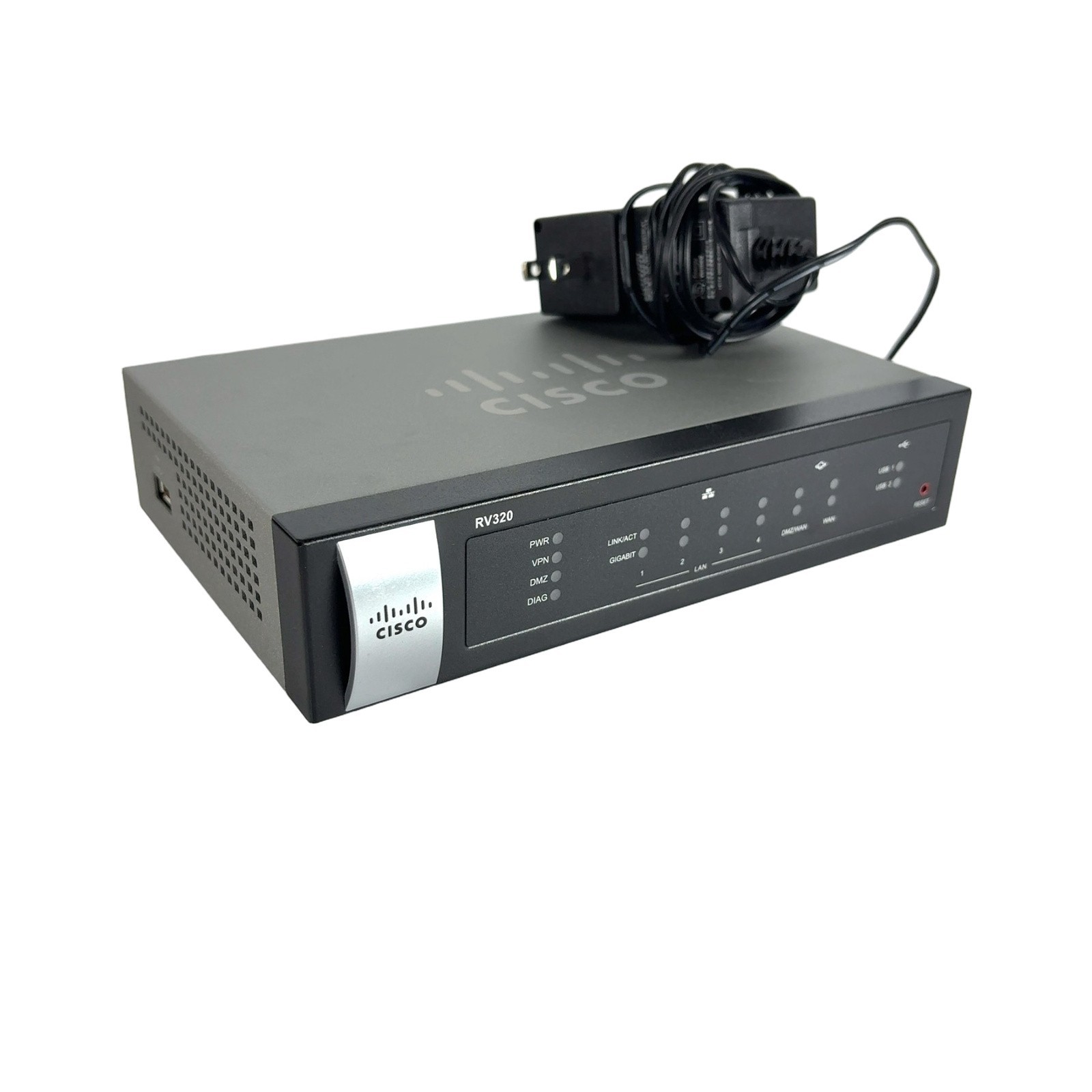 Cisco RV320 Gigabit Dual WAN VPN Router 4 LAN 2 WAN