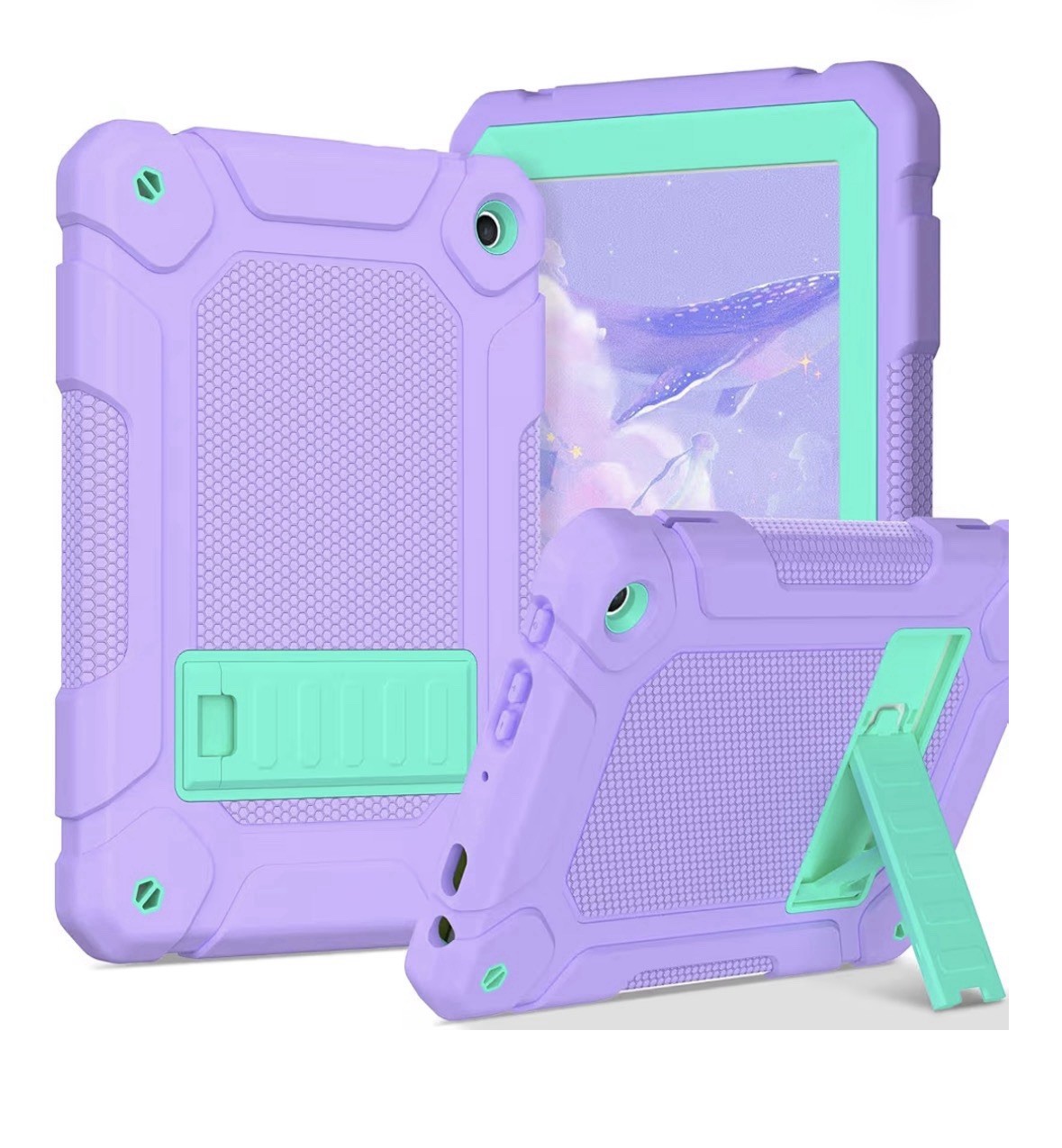 All-New Case for 8" Tablet, Slim Shockproof Rugged High Impact Protective Case