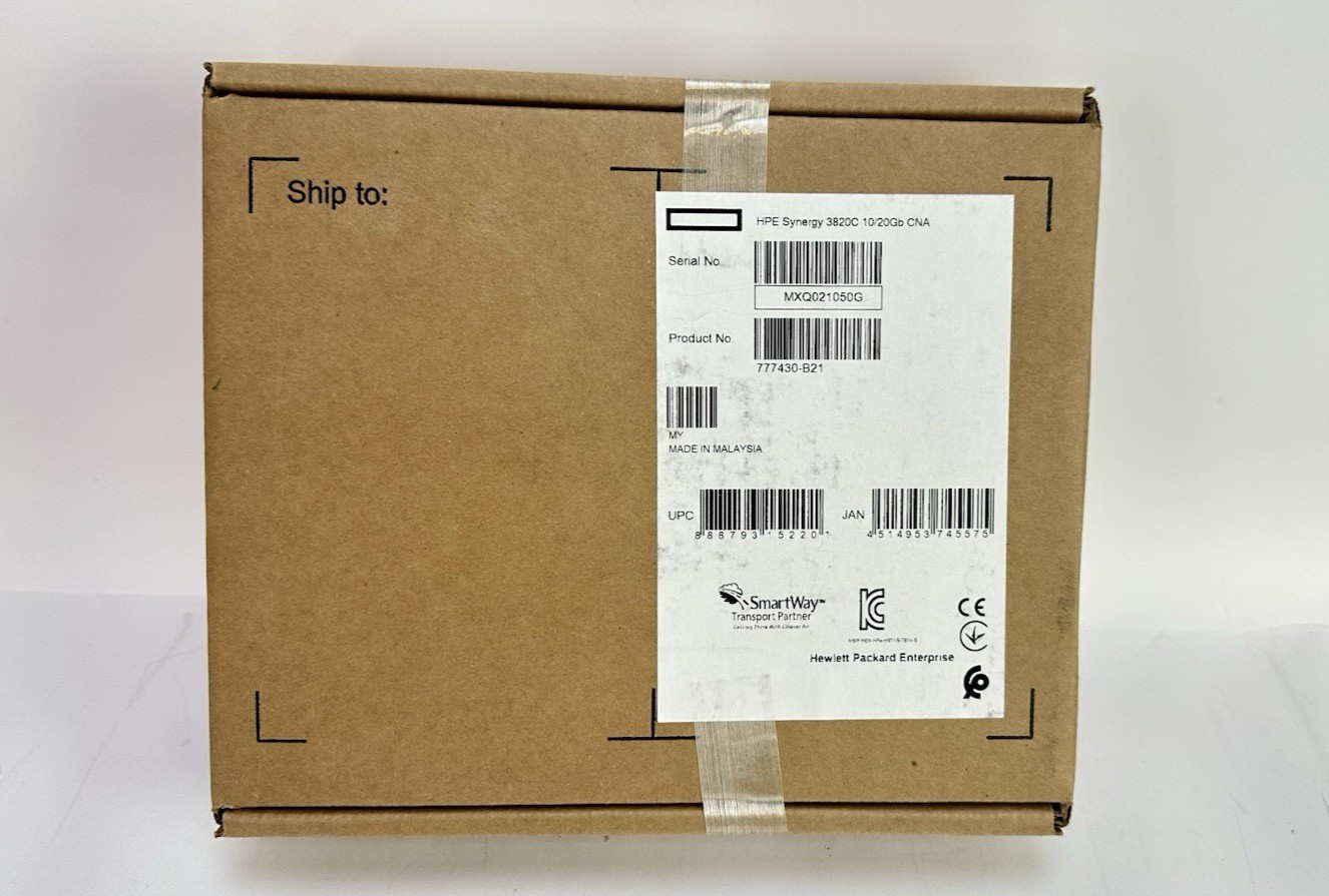 HPE Synergy 3820C 10/20Gb Mezzanine Converged Network Adapter 777430-B21