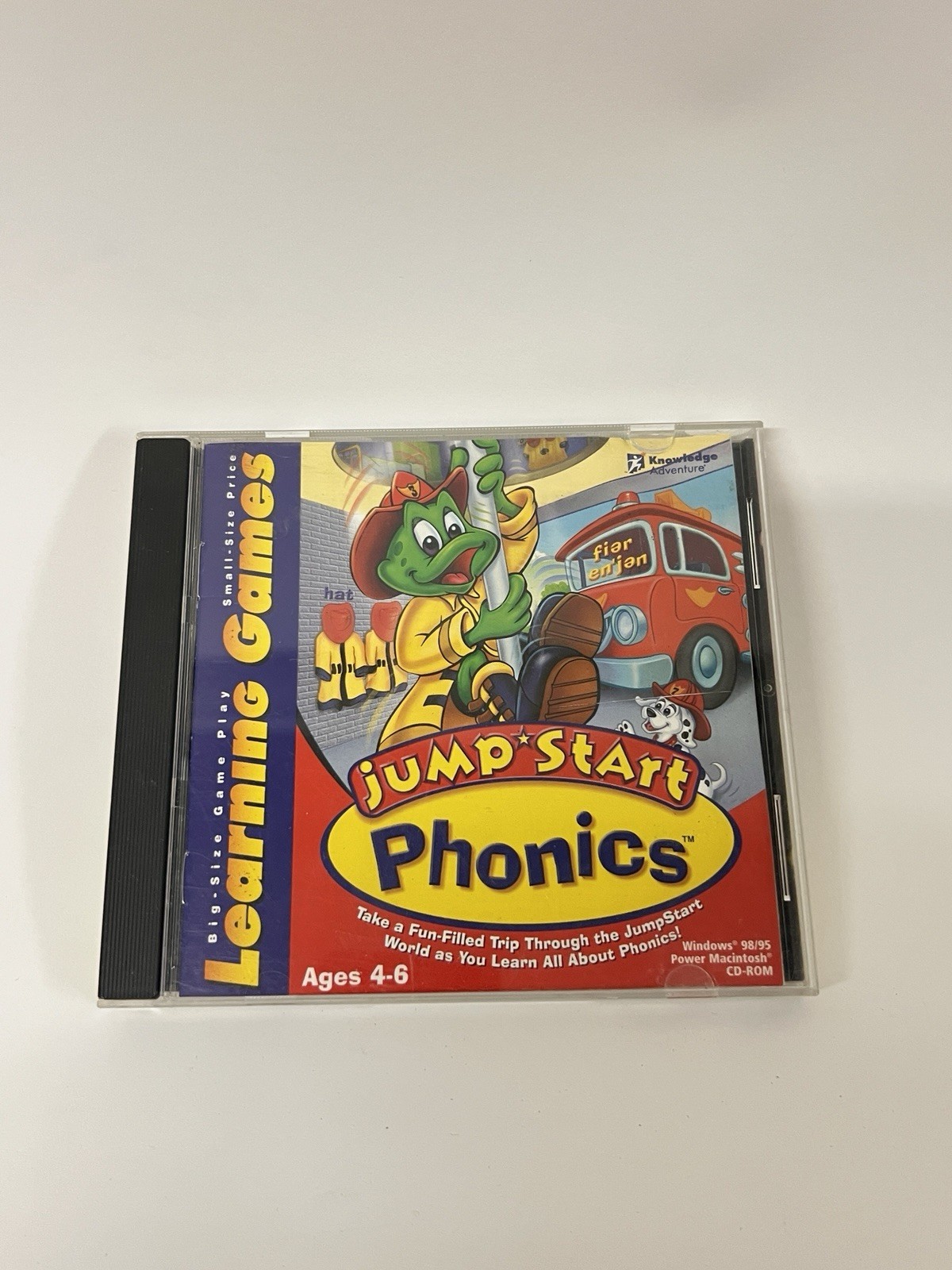 JumpStart Phonics Windows 98/95 & Power Mac CD-ROM Ages 4-6 *FREE SHIPPING*