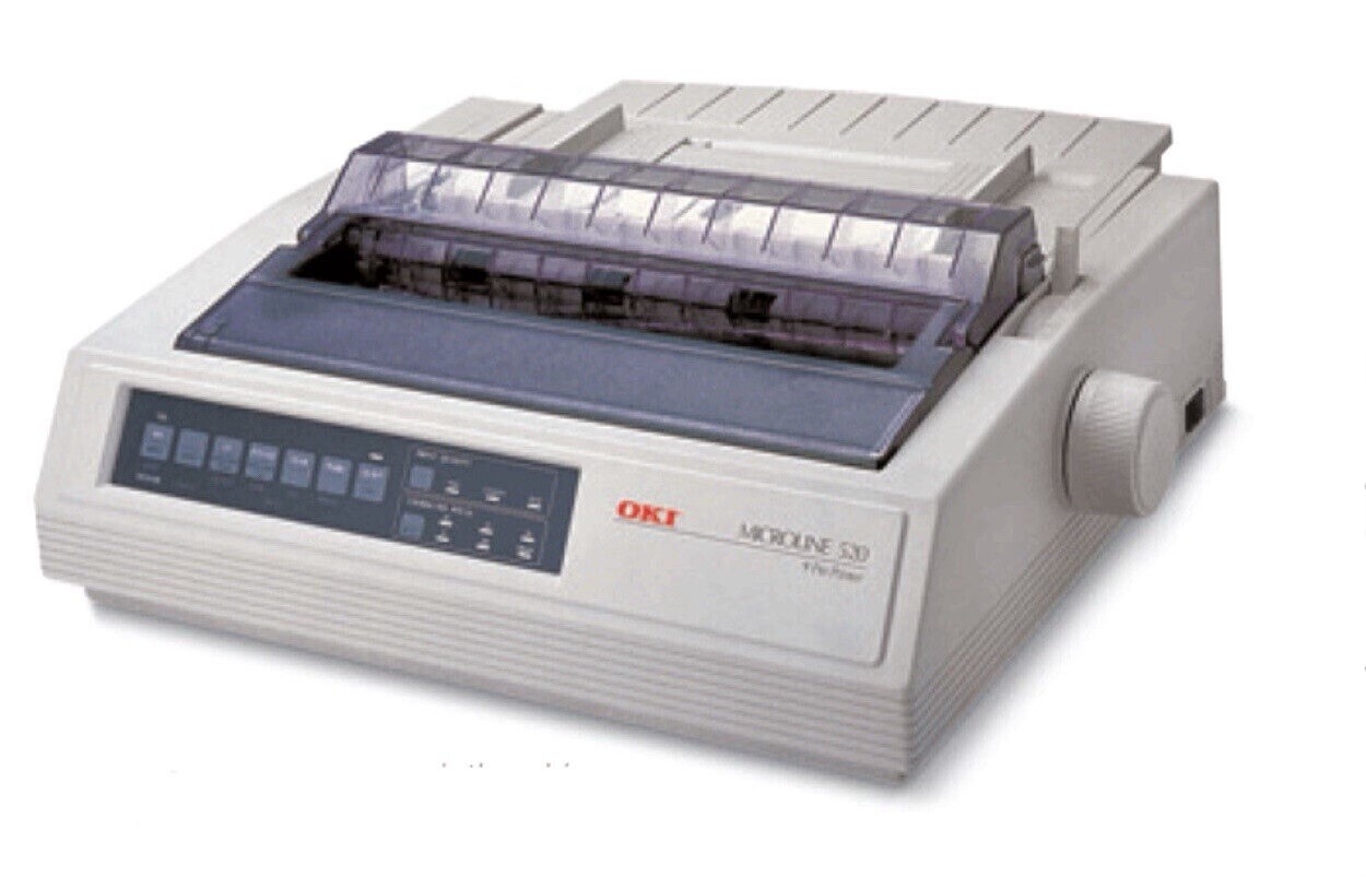 RE-NEWED Okidata Microline 520 GE5258A 9 Pin Printer