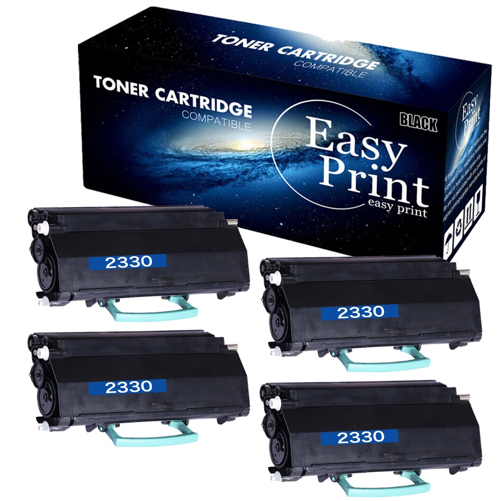 4PK 2330 PK941 Toner Cartridge for 2350DN 2330D 2330DTN Printer