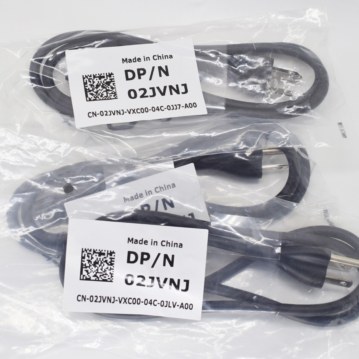 10x 1M/3.3FT DELL 02JVNJ US 3 Prong Power Supply Cable 7A 125V for Laptop 18AWG