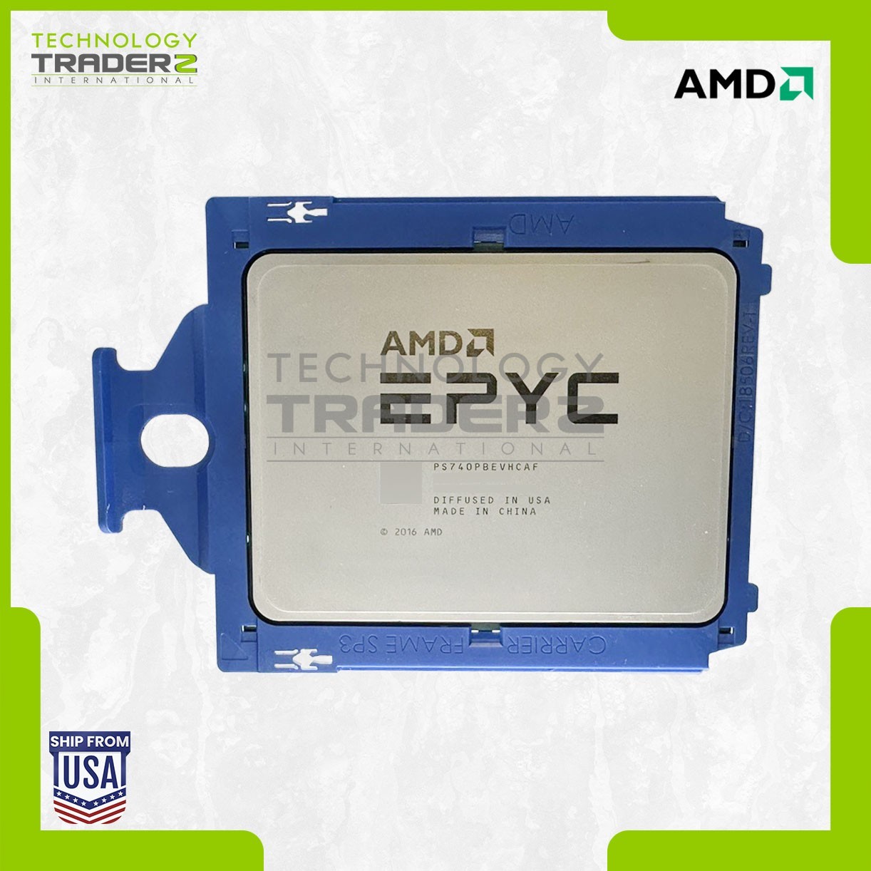 PS740PBEVHCAF AMD EPYC 7401P 24-Core 2.00GHz 64MB 170W SP3 Unlocked CPU