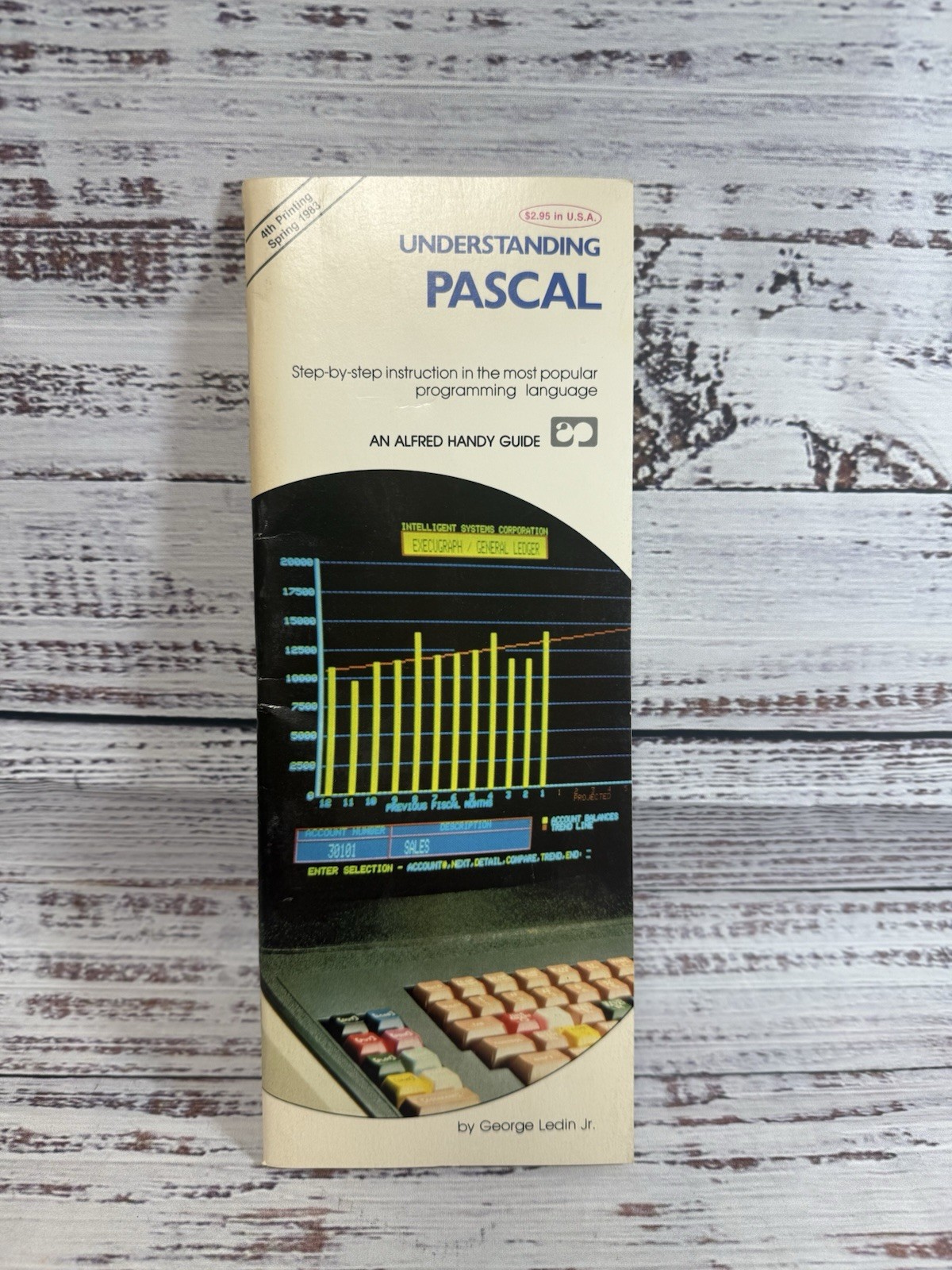 Vintage 1983 "Understanding PASCAL"  - An Alfred Handy Guide by George Ledin Jr.