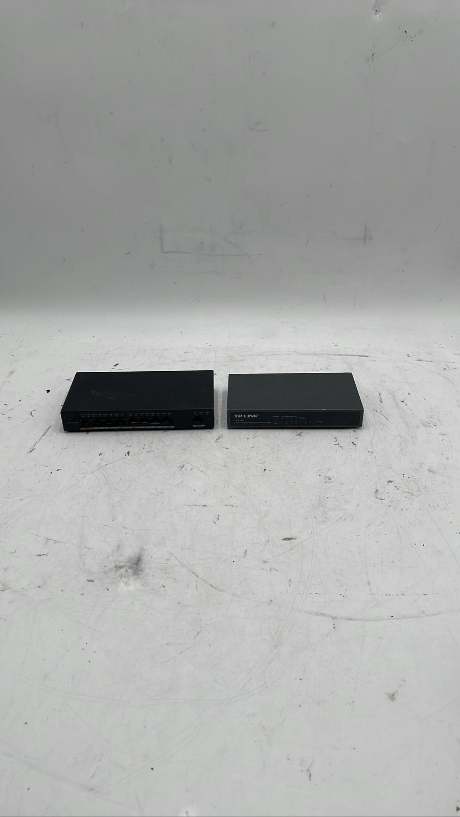 TP-Link TL-SF1008P & PoE8P 8-Port PoE Network Switch Lot For Parts Repair