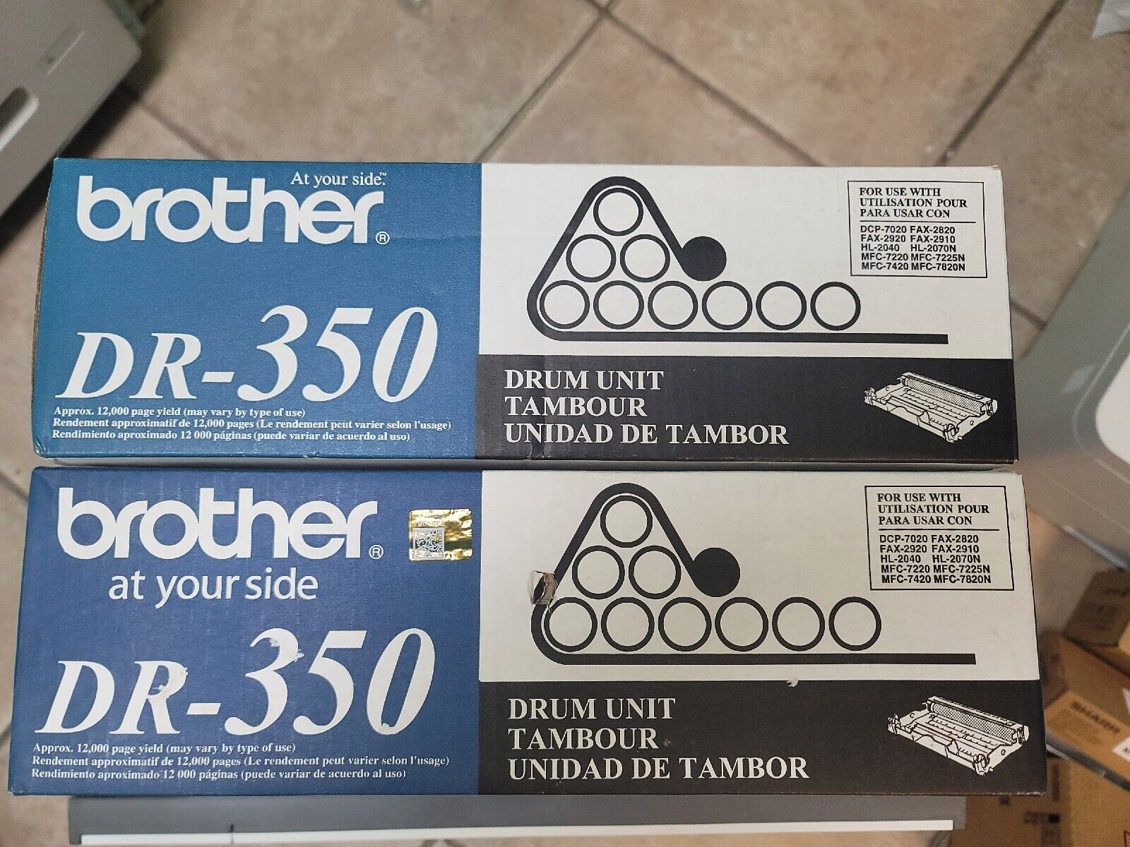 New OEM Brother DR-350 drum units
