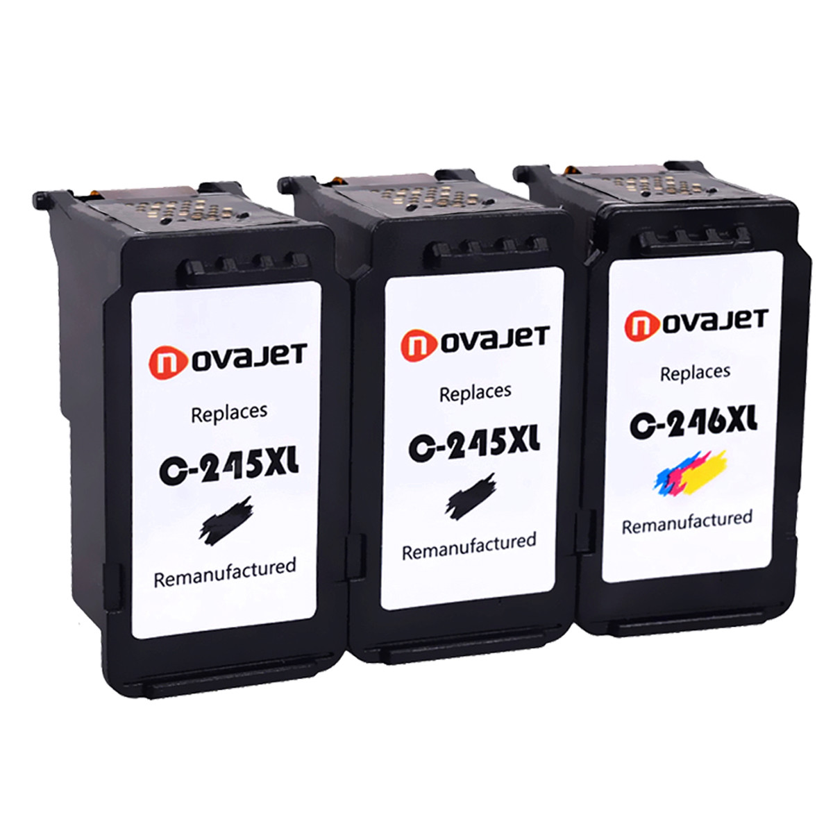 3 PK PG-245XL CL-246XL Black Color Ink Cartridge for Canon PIXMA MG2420 MG2520