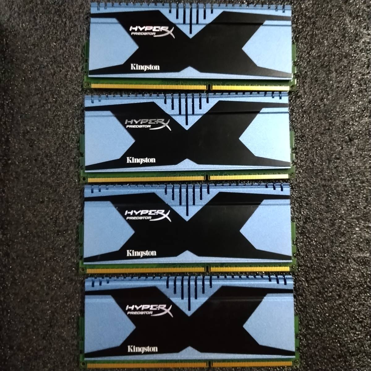 Kingston HyperX Predator DDR3 16GB (4x4GB) RAM, Heatsink, Used