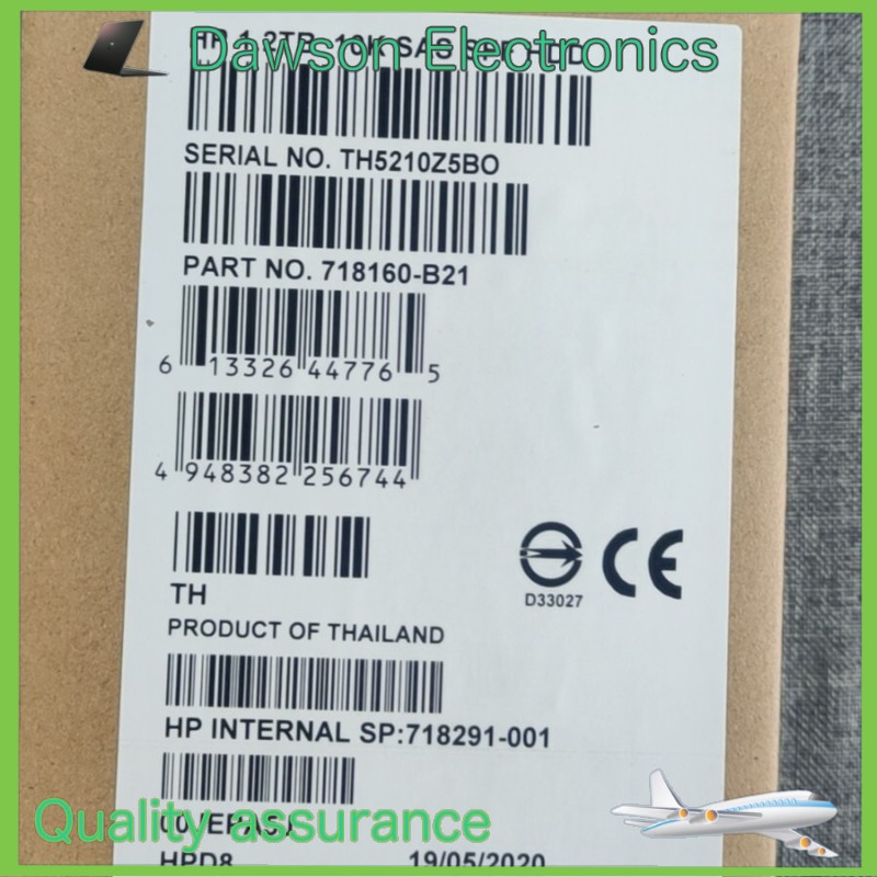  HPE 718160-B21 718291-001 1.2TB 6G 10K G6 G7 SAS 2.5" DP HDD NEW