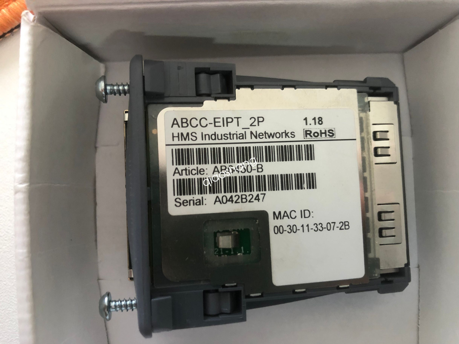 1pcs Anybus ABCC-EIPT-2P  AB6430-B V.1.18  Brand New FedEx or DHL