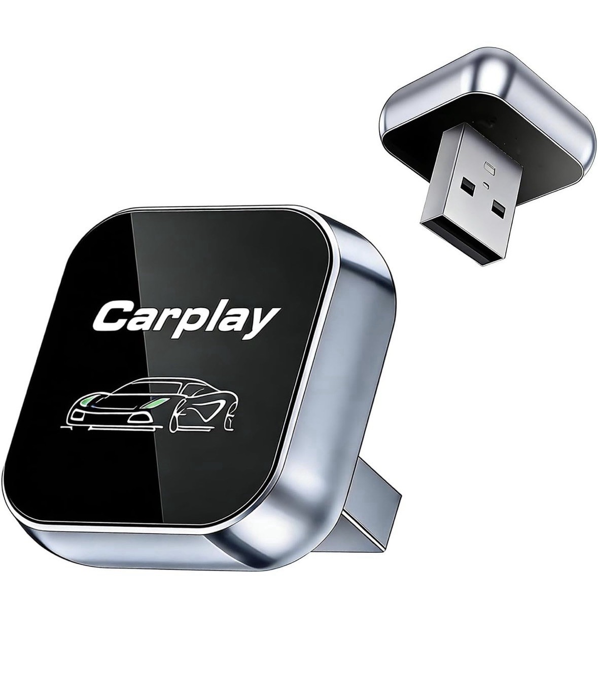 2026 Upgraded Wireless CarPlay Adapter for Apple iPhone, Plug and Play