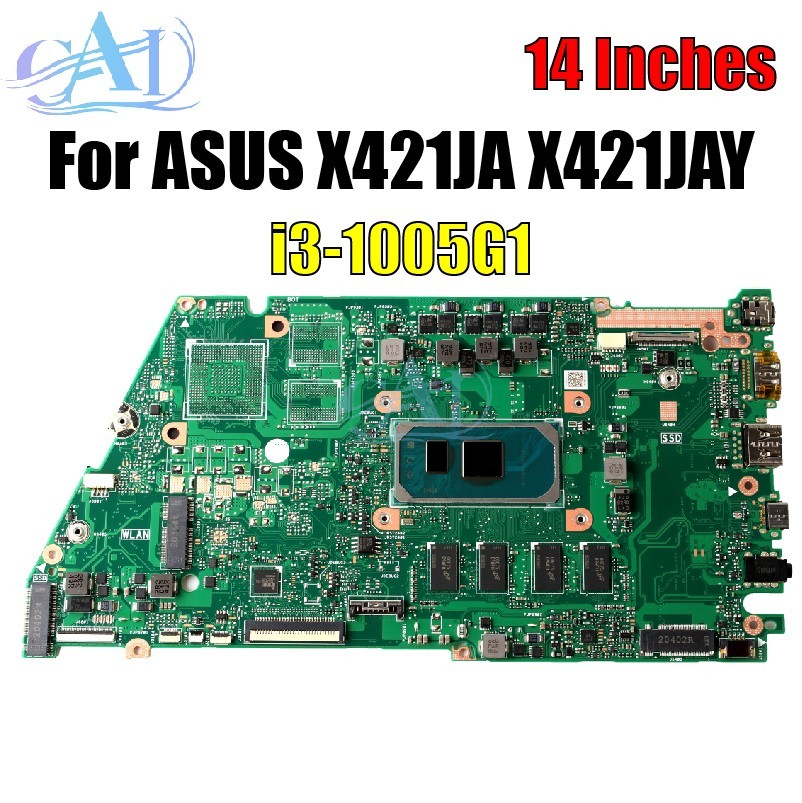 X421JA For ASUS X421JA  X421JAY X521JA Laptop Motherboard I3 I5 I7 10TH 14" 15"