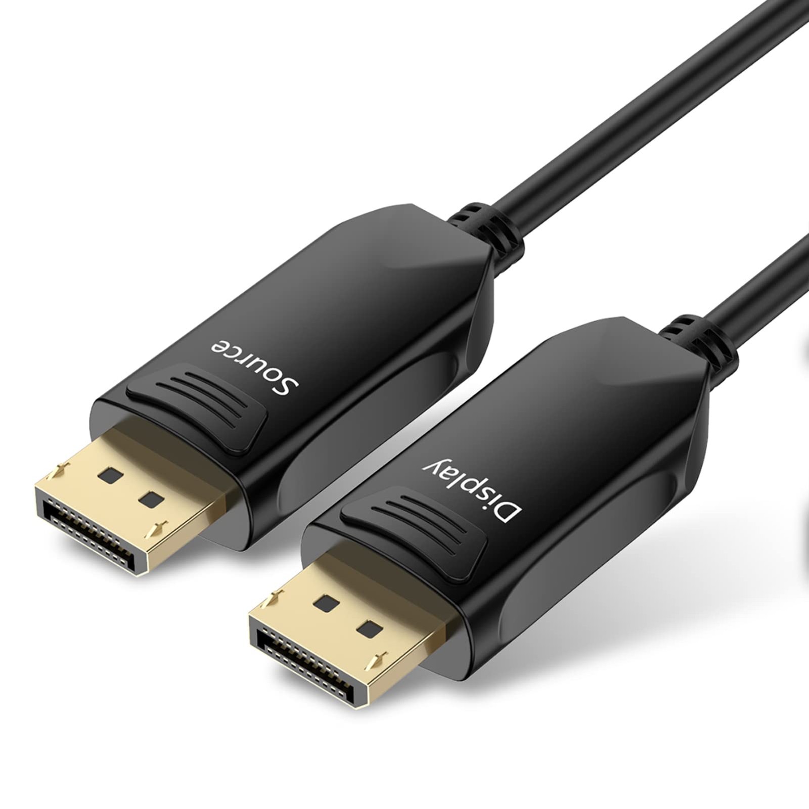 BIFALE DP Fiber Cable 75ft, Displayport Fiber Optic High Speed 32.4 Gbps 8K60Hz