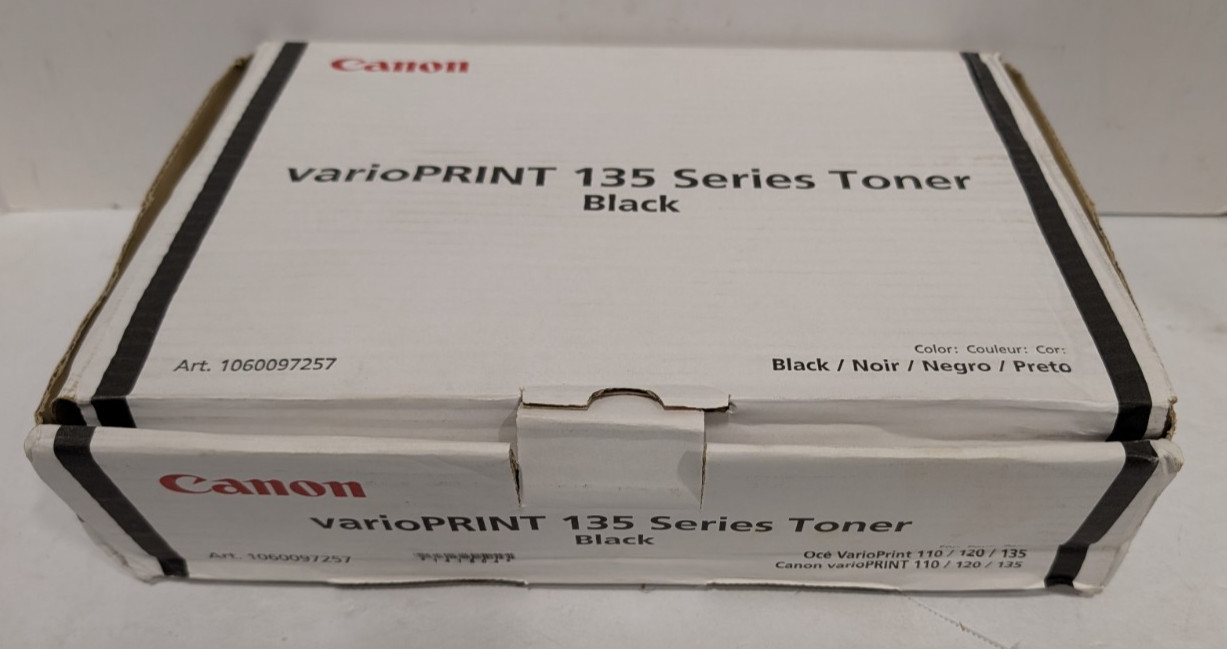 Canon varioPRINT 135 Series Black Toner 6117B005