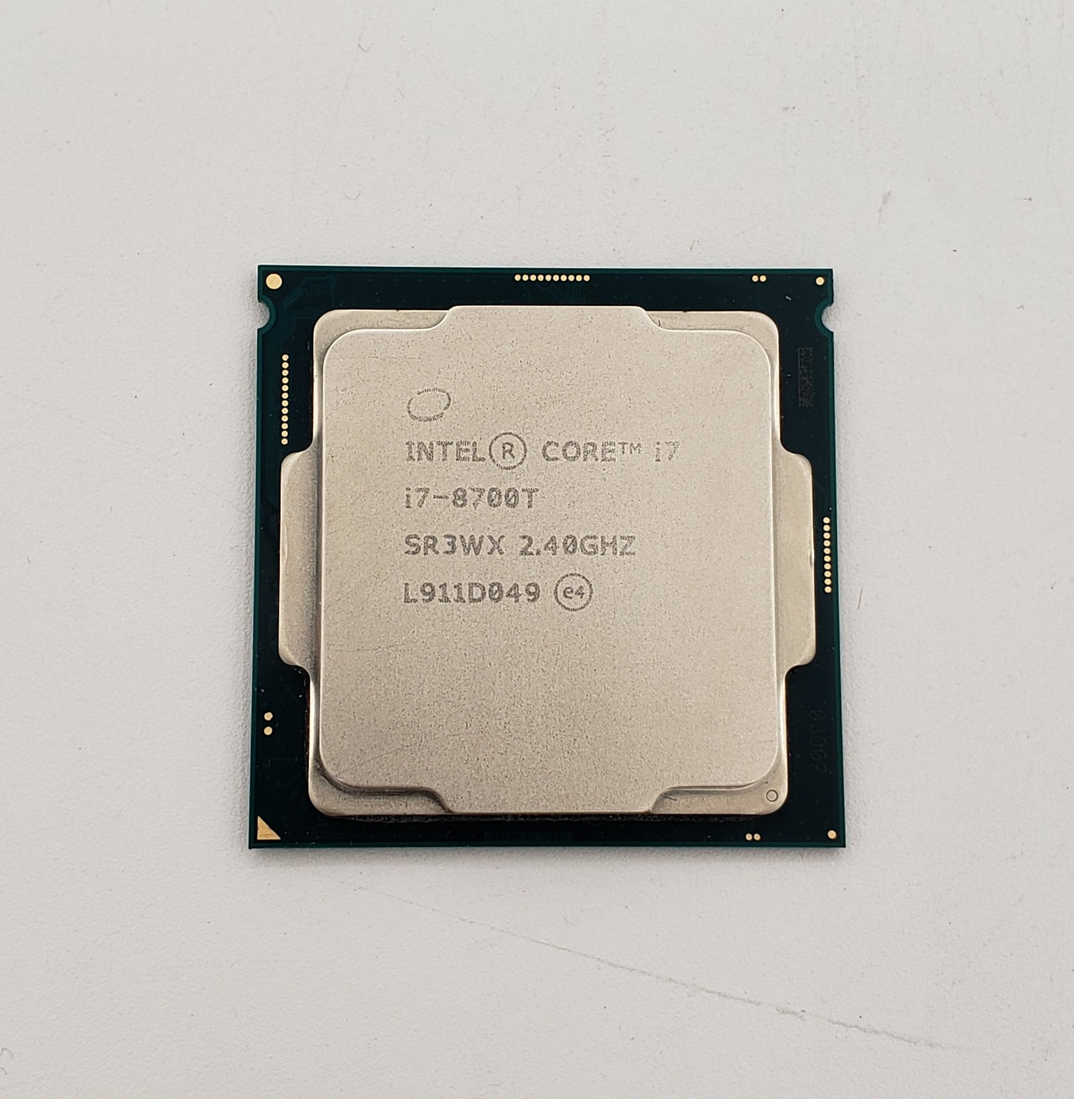 Intel Core i7-8700T SR3WX 2.40GHz 6 Core 12 Threads LGA1151 CPU Processor