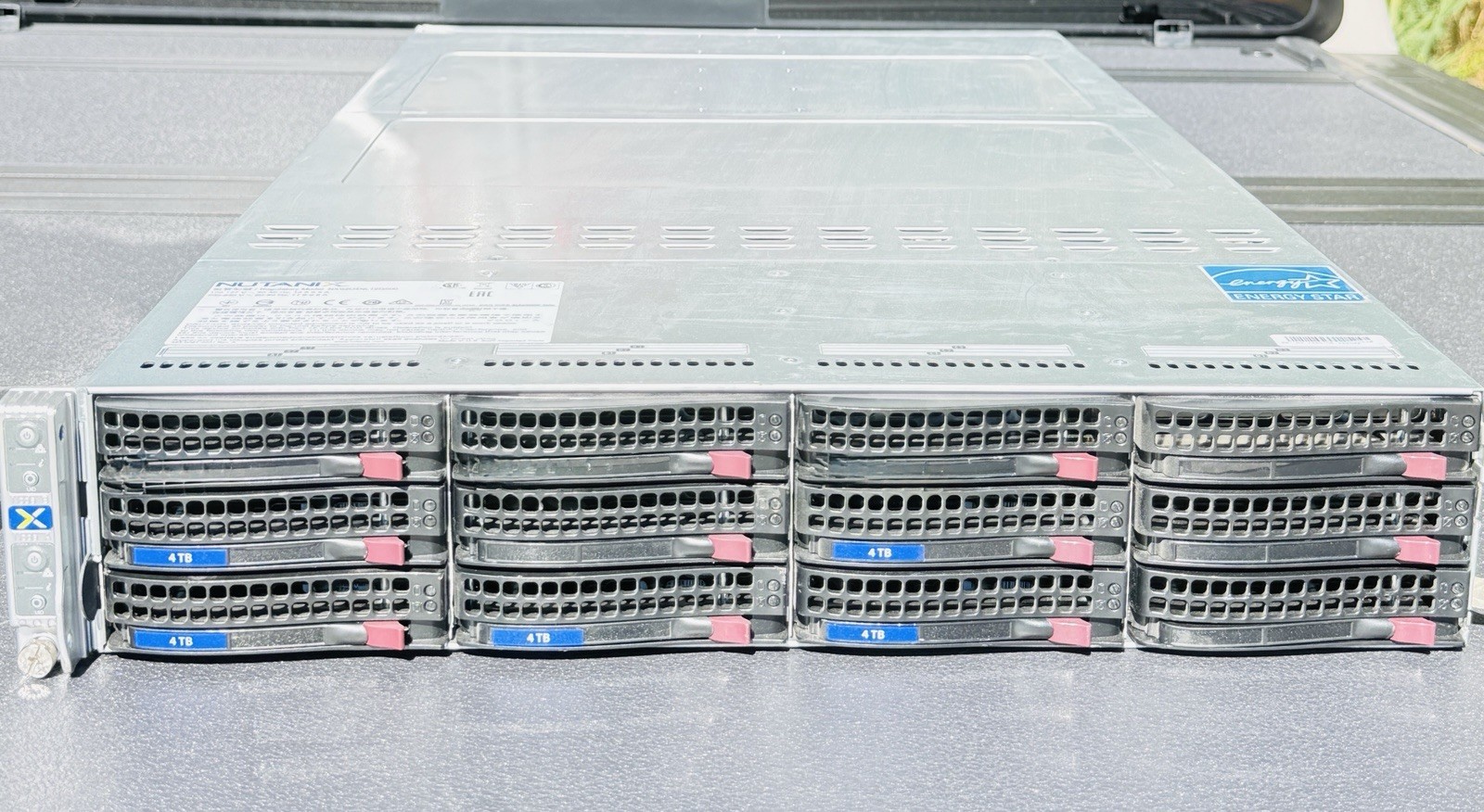 Nutanix NXS2U4NL12G500 3-Node 2U Server 64GB RAM 20TB HDD Dual PSU