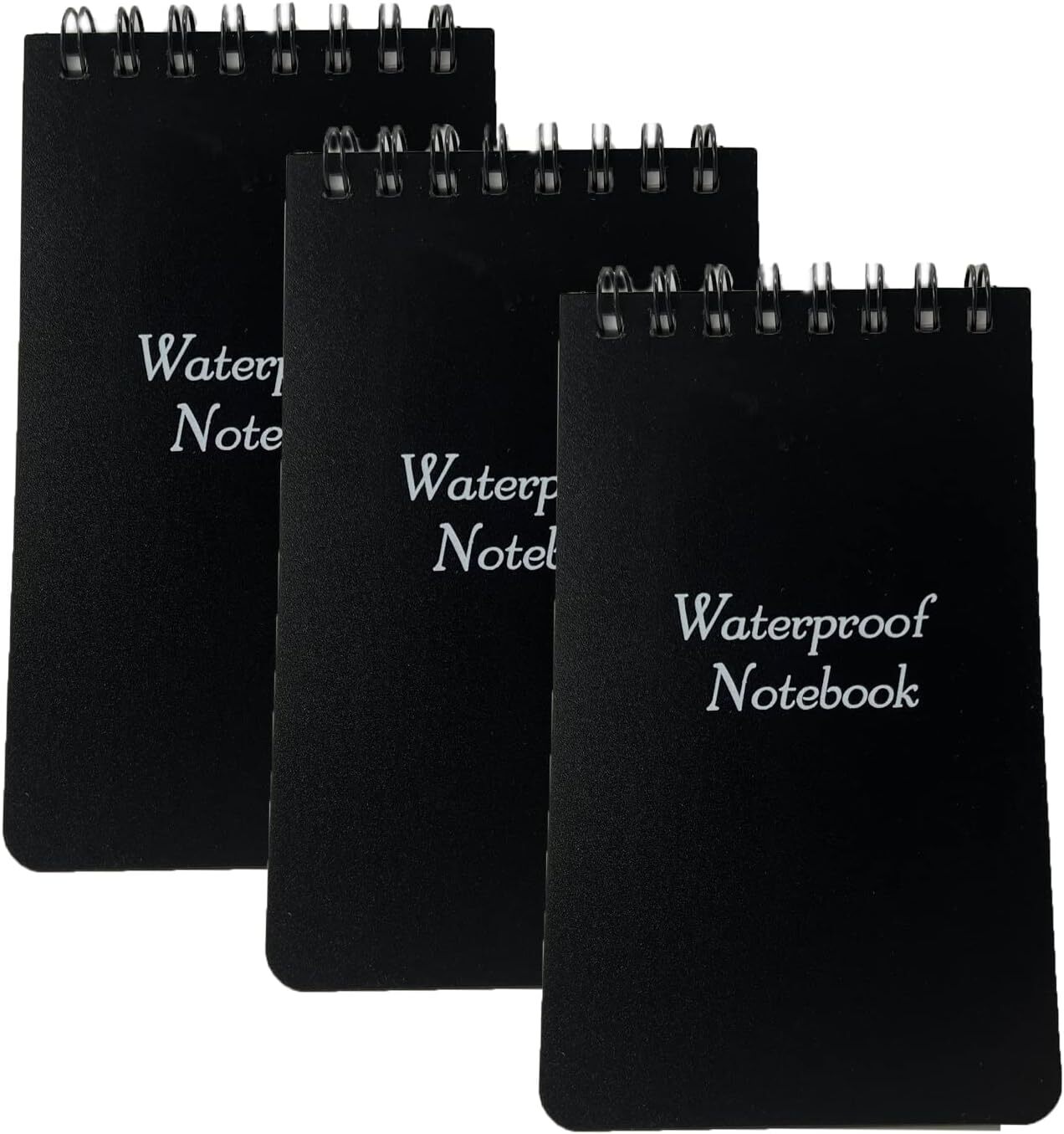 3pcs Waterproof Notebook, 3 x 5" Police Notepad, Write in the Rain Pocket...