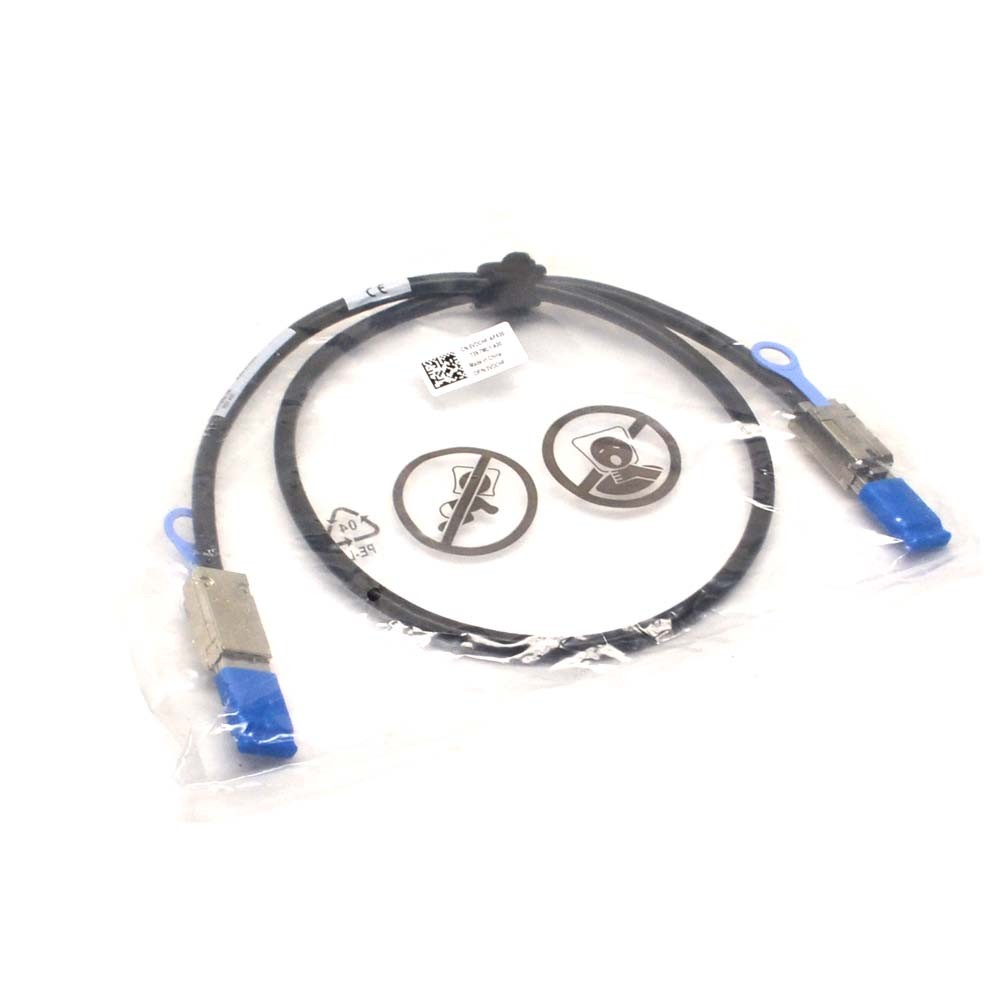 NEW Dell 0VDCHF 1M External SFF-8088 to SFF-8088 Mini-SAS Stacking Cable