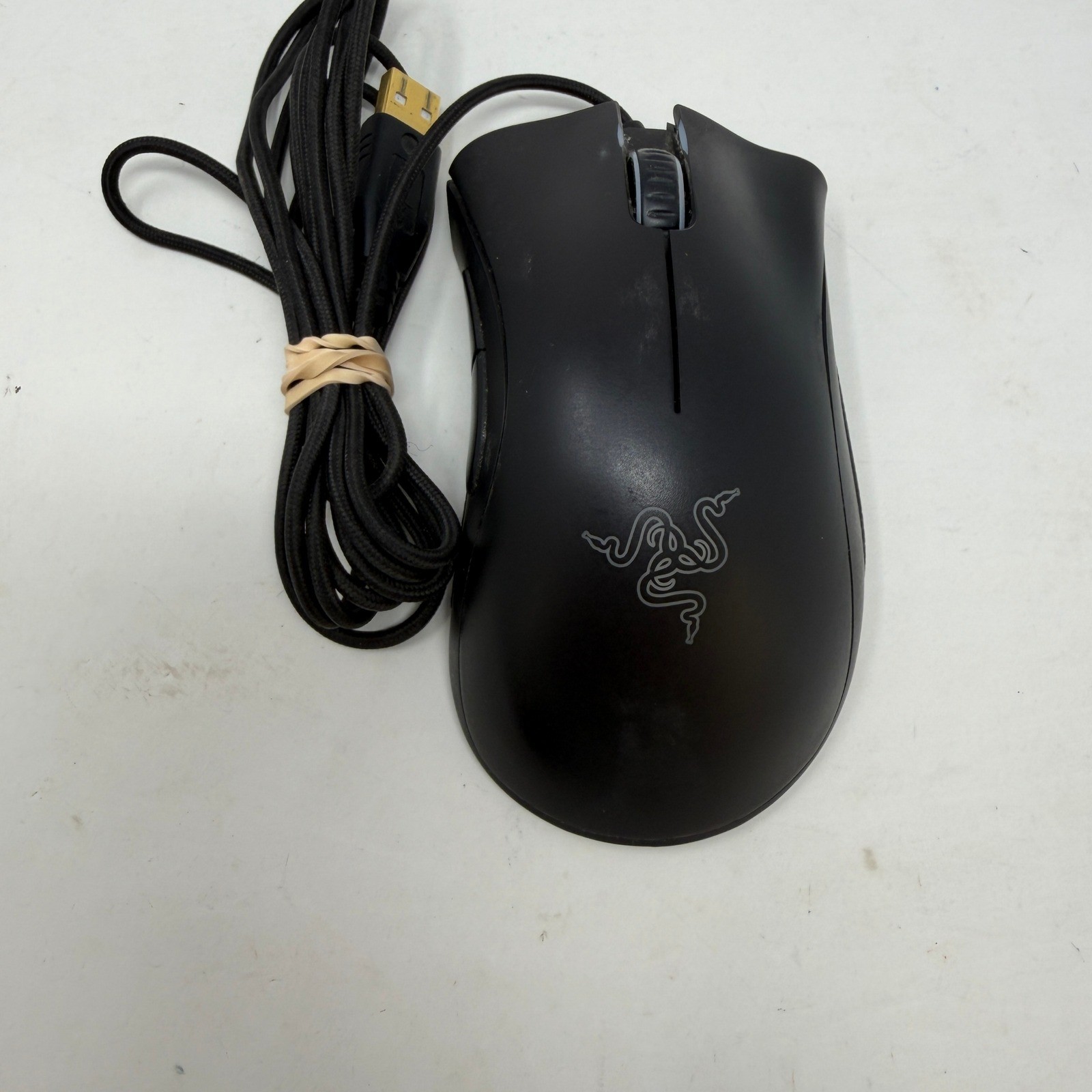 Razer Gaming Mouse DeathAdder Chroma Black RZ01-0121 Wired 10000 DPI EUC