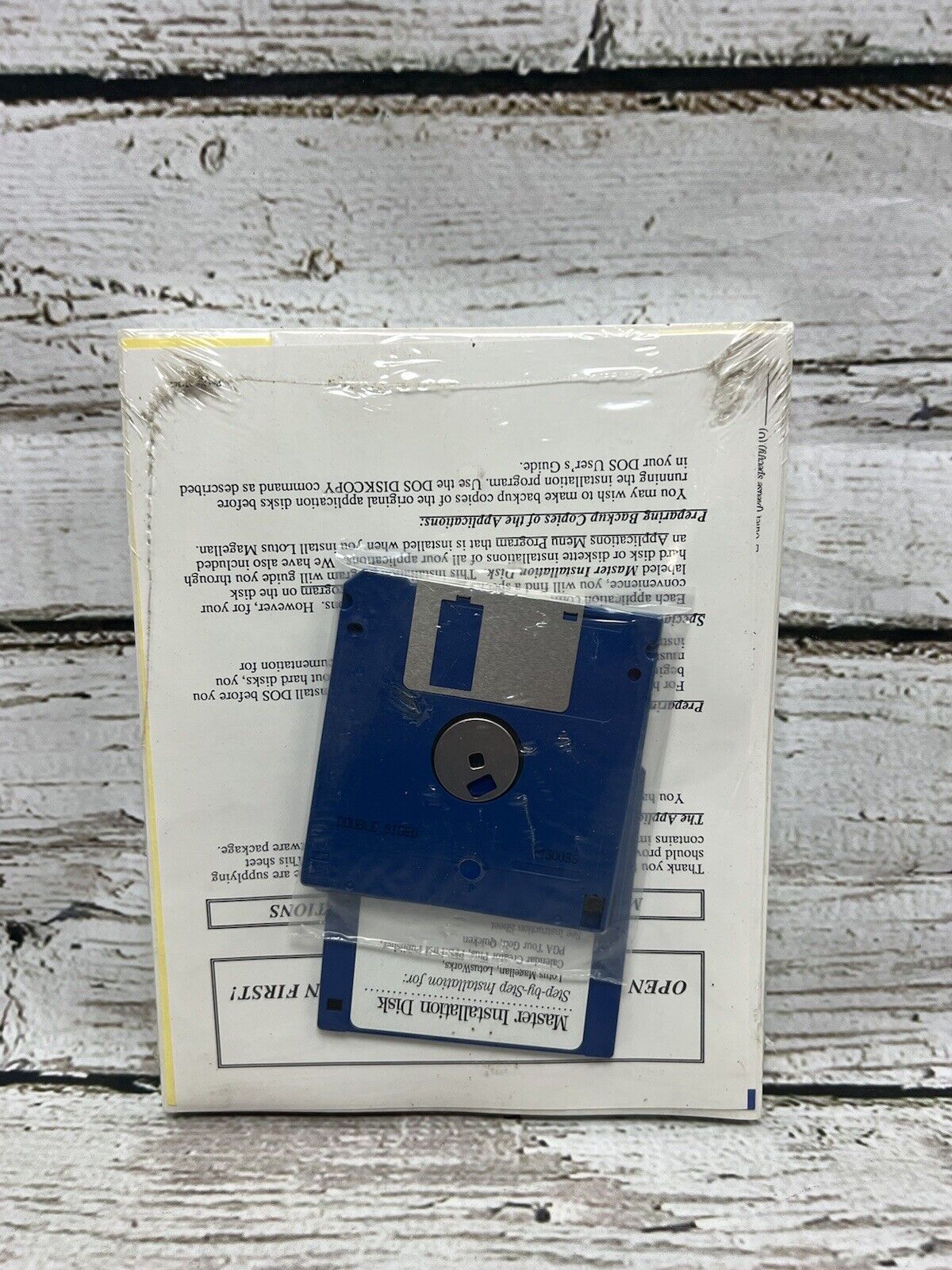 VTG Lotus Magellan 2.0 Quick Launch Explorers Guide Idea Book Floppy Disk NEW