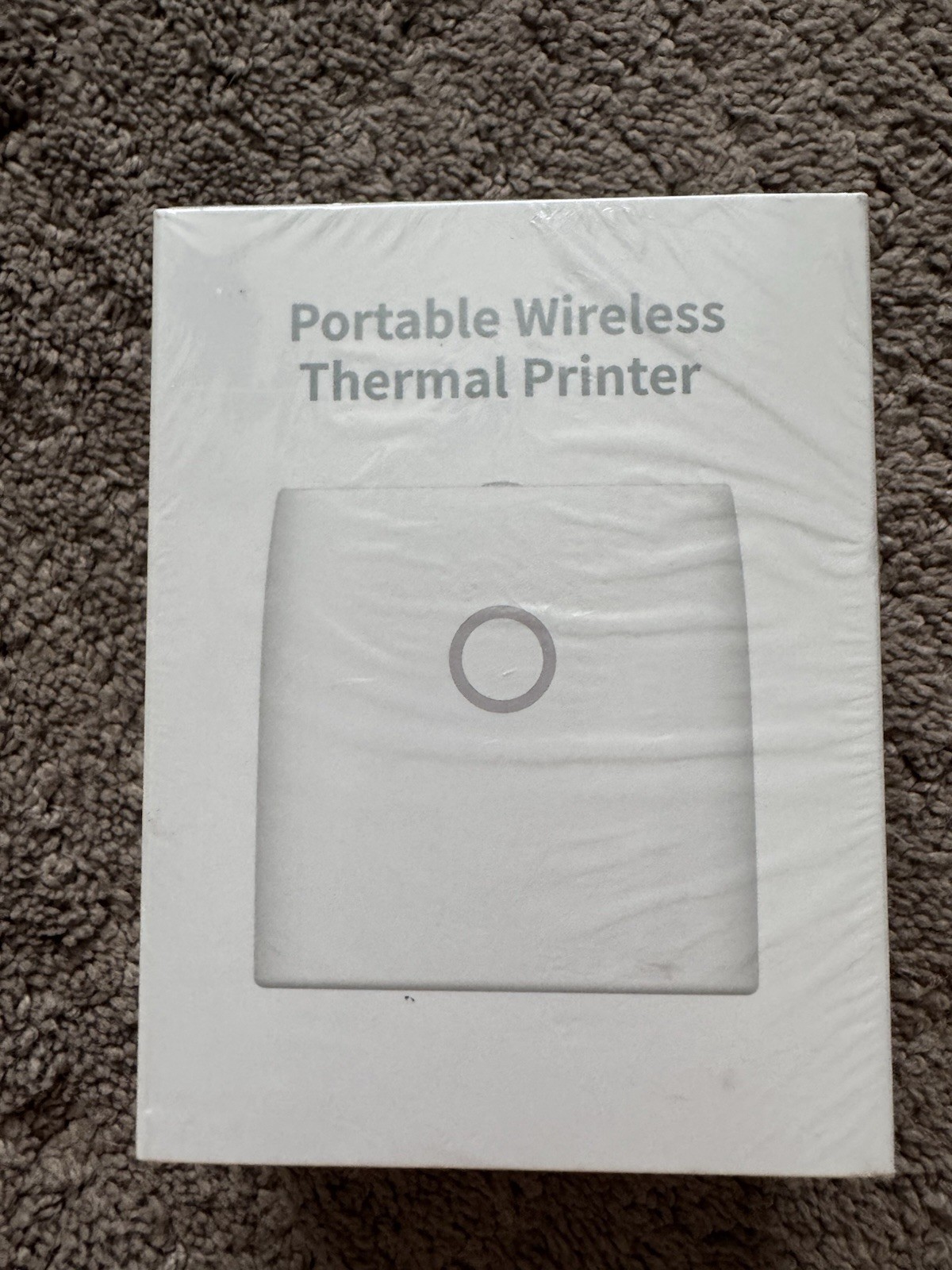 jadens Portable thermal label printer White