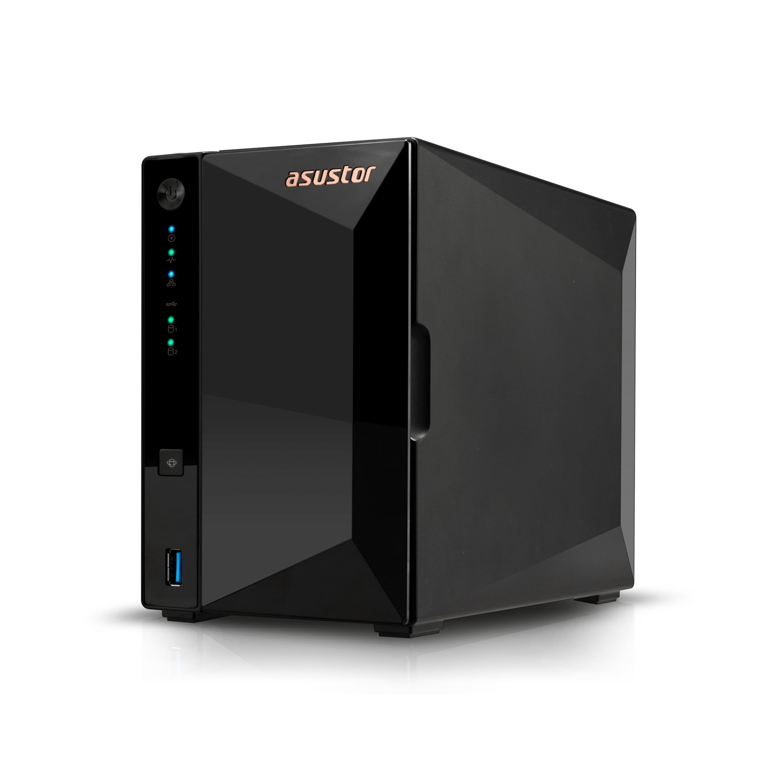 Asustor Drivestor 2 Pro Gen2 AS3302T v2, 2 Bay NAS Storage, 1.7GHz Quad-Core,...