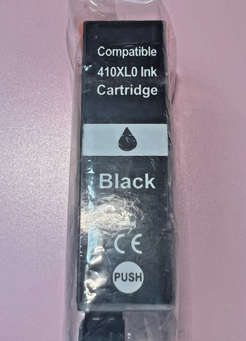 Compatible 410XL High Yield Black Ink Cartridge for Expression Premium Printers