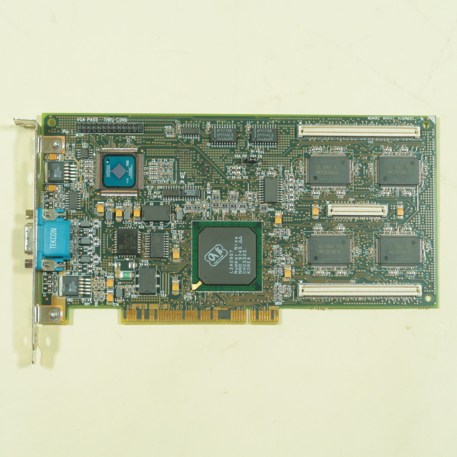 Number Nine Revolution 3D 4MB WRAM PCI Graphics Card