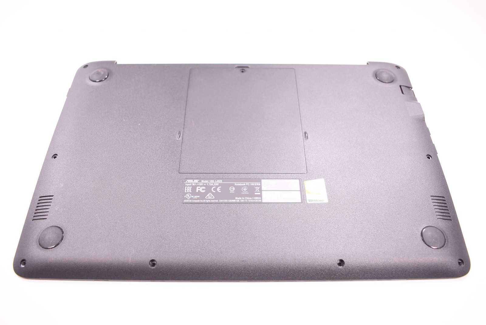 90NB0B64-R7D010 Asus Bottom Base Cover L402SA-WH02-OFCE