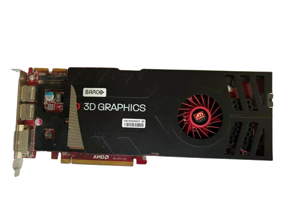Barco MXRT-7400 FirePro 3D ATI-102-C07501 GDDR5 2GB Video Graphics Card AS IS