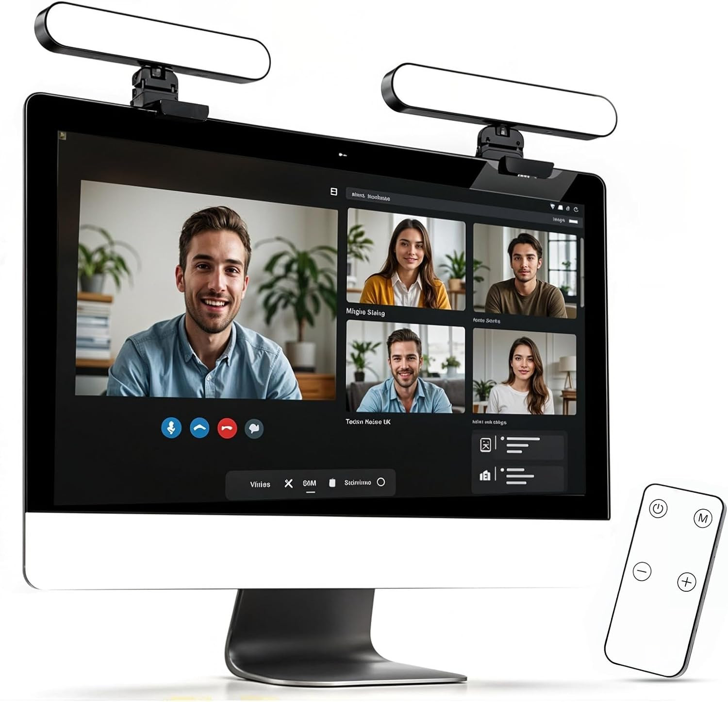 Monitor Light Bar for Computer & Laptop – Remote&Touch Control, Streaming Video