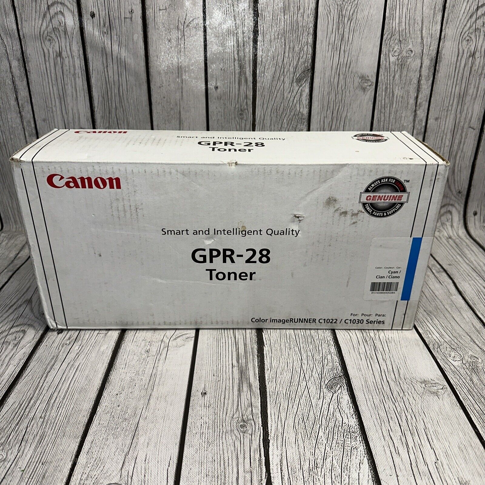 Genuine Canon GPR-28 Cyan Toner for Color imageRUNNERC1022,C1030 See description