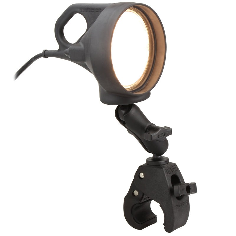 RAM-B-152-404  RAM Tough-Claw Double Ball Mount with LED Spo...