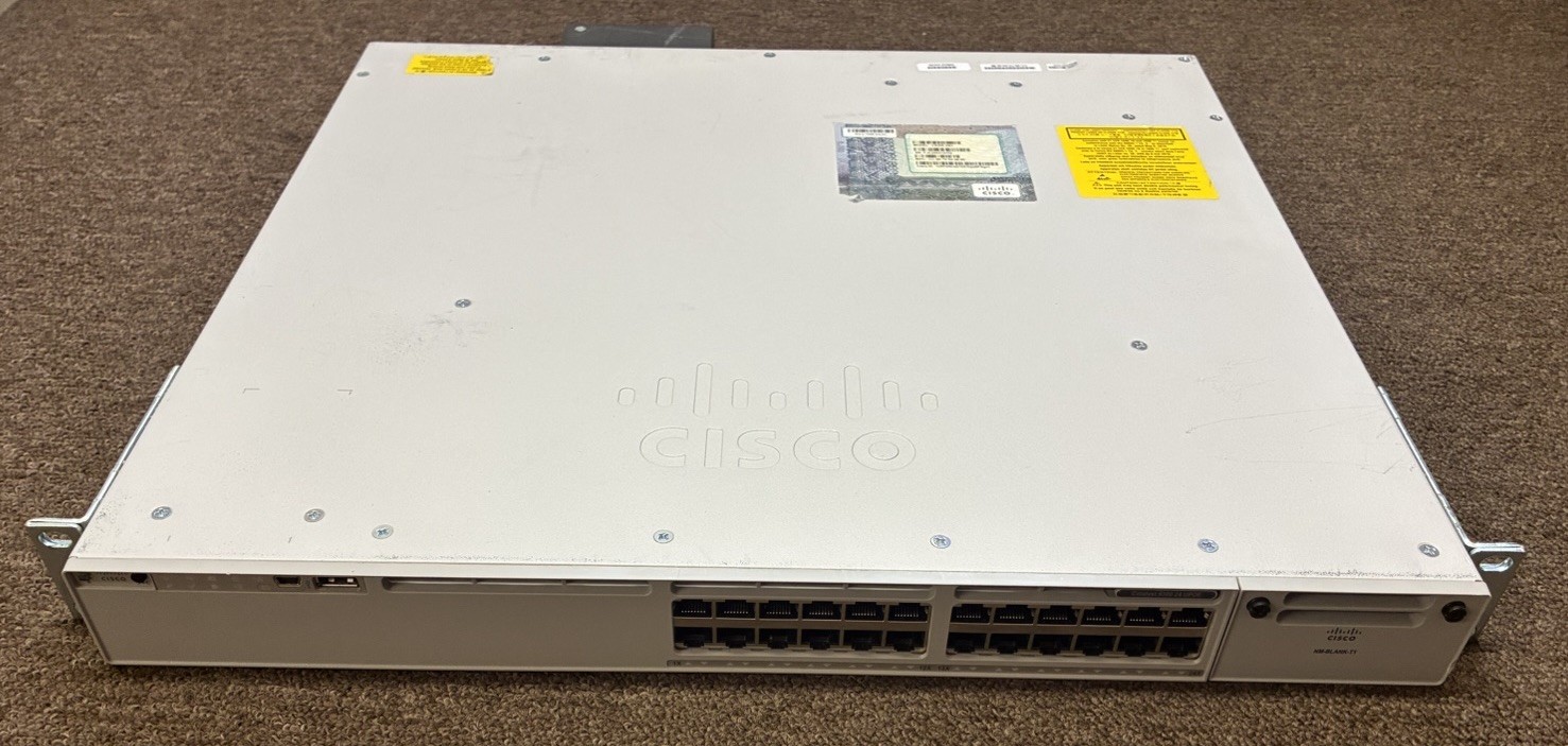 Cisco Catalyst C9300-24U-A 24-Port UPoE Gigabit Network Switch