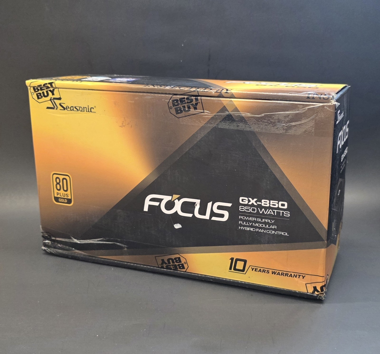 Seasonic FOCUS GX-850 850W 80+ Gold Fully Modular Power Supply Open Box