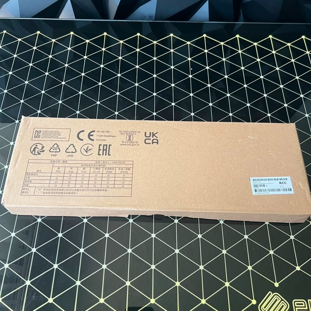 HP USB Wired Keyboard ( Halley DIB US / 320K HSA-P010K ) New in Box