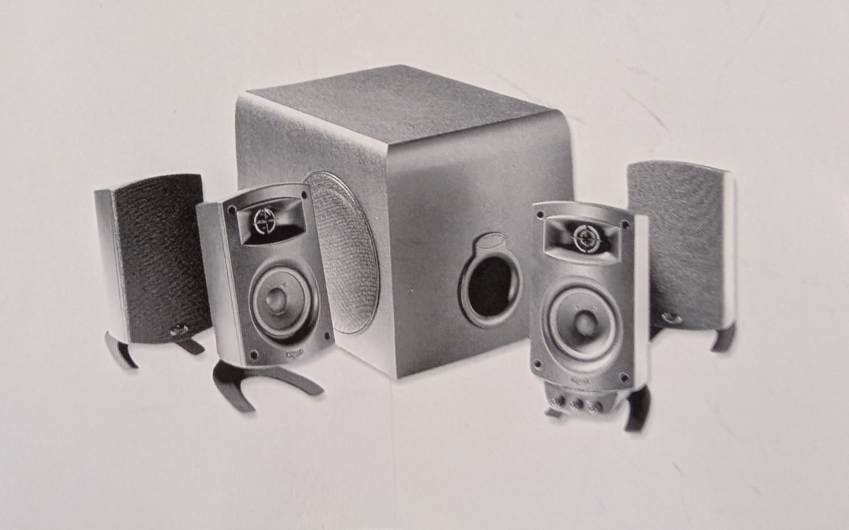 Klipsch ProMedia 4.1 v.2-400 AMPLIFIER W/Volume Control 4.1 Speakers system