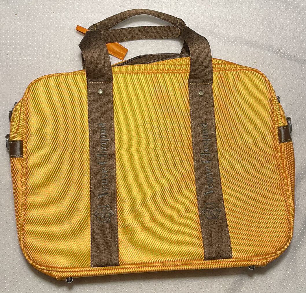 RARE Veuve Clicquot Ponsardin Laptop/Computer Bag/Travel Bag (NO LOCK)