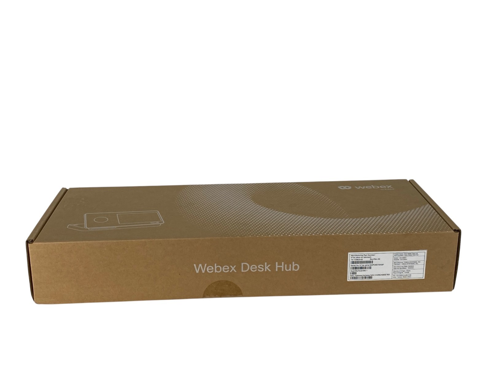 Cisco Webex Desk Hub CD-DSKH-HUB-C-K9 Modular Hub - New